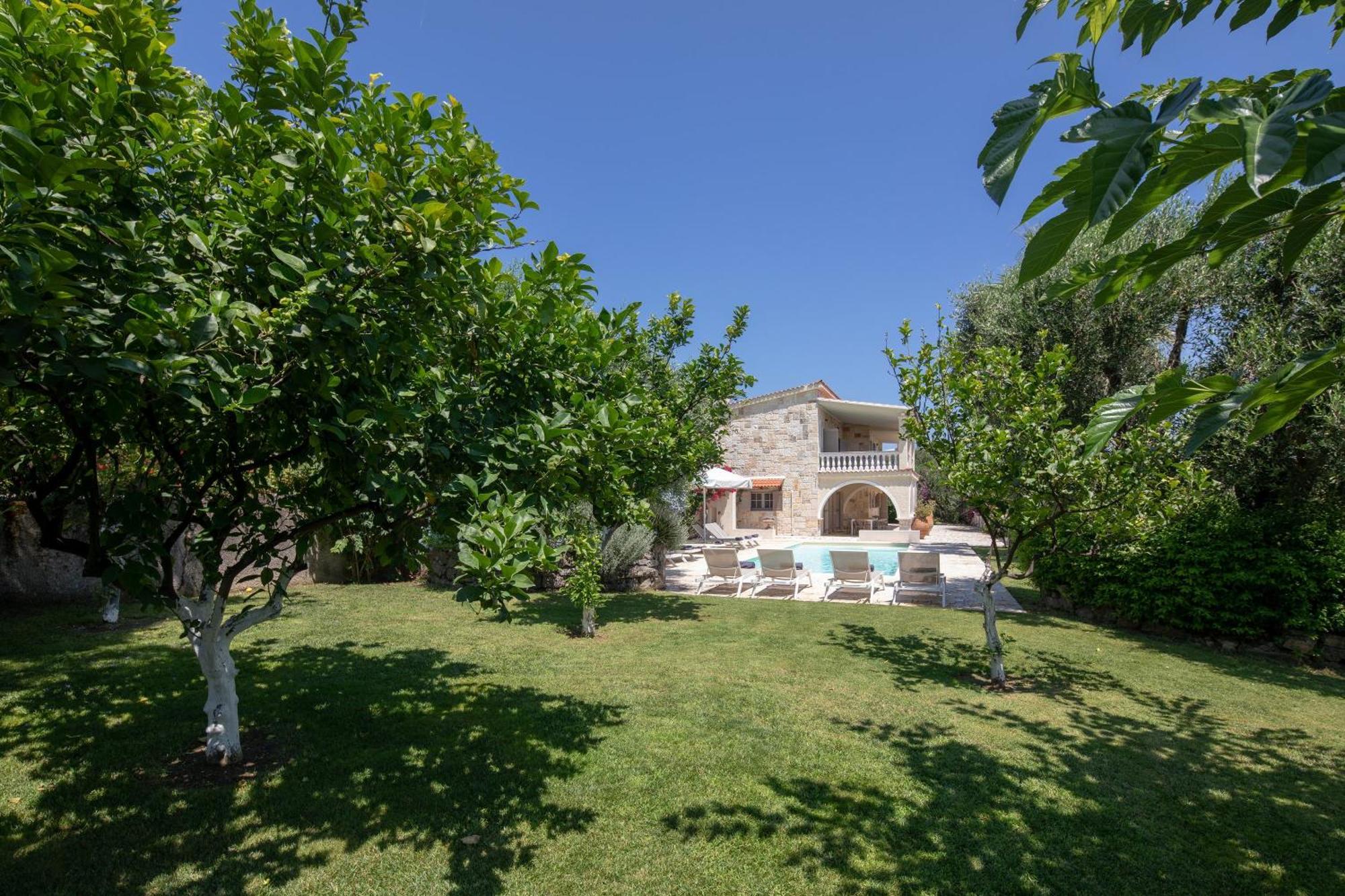 Ionian Garden Villas - Villa Pietra 贝尼蔡斯 外观 照片