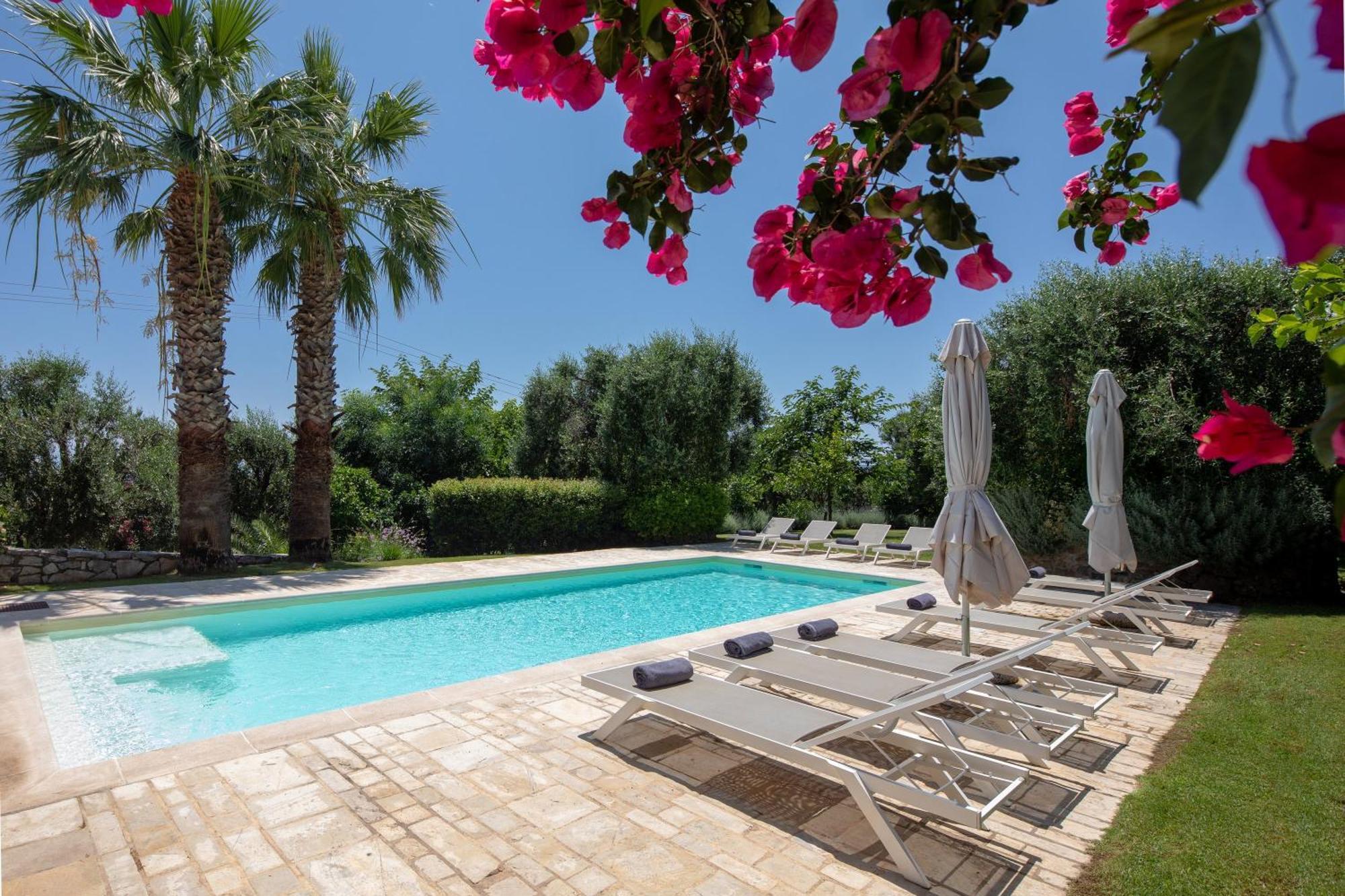 Ionian Garden Villas - Villa Pietra 贝尼蔡斯 外观 照片
