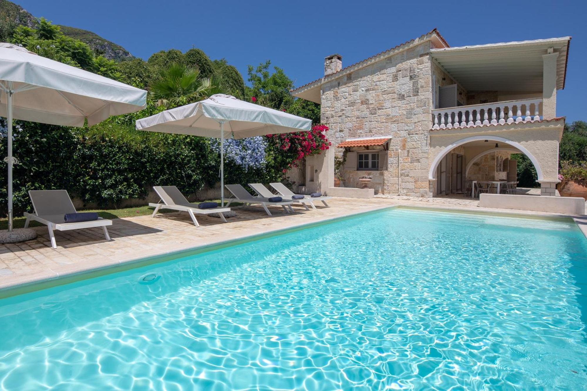 Ionian Garden Villas - Villa Pietra 贝尼蔡斯 外观 照片