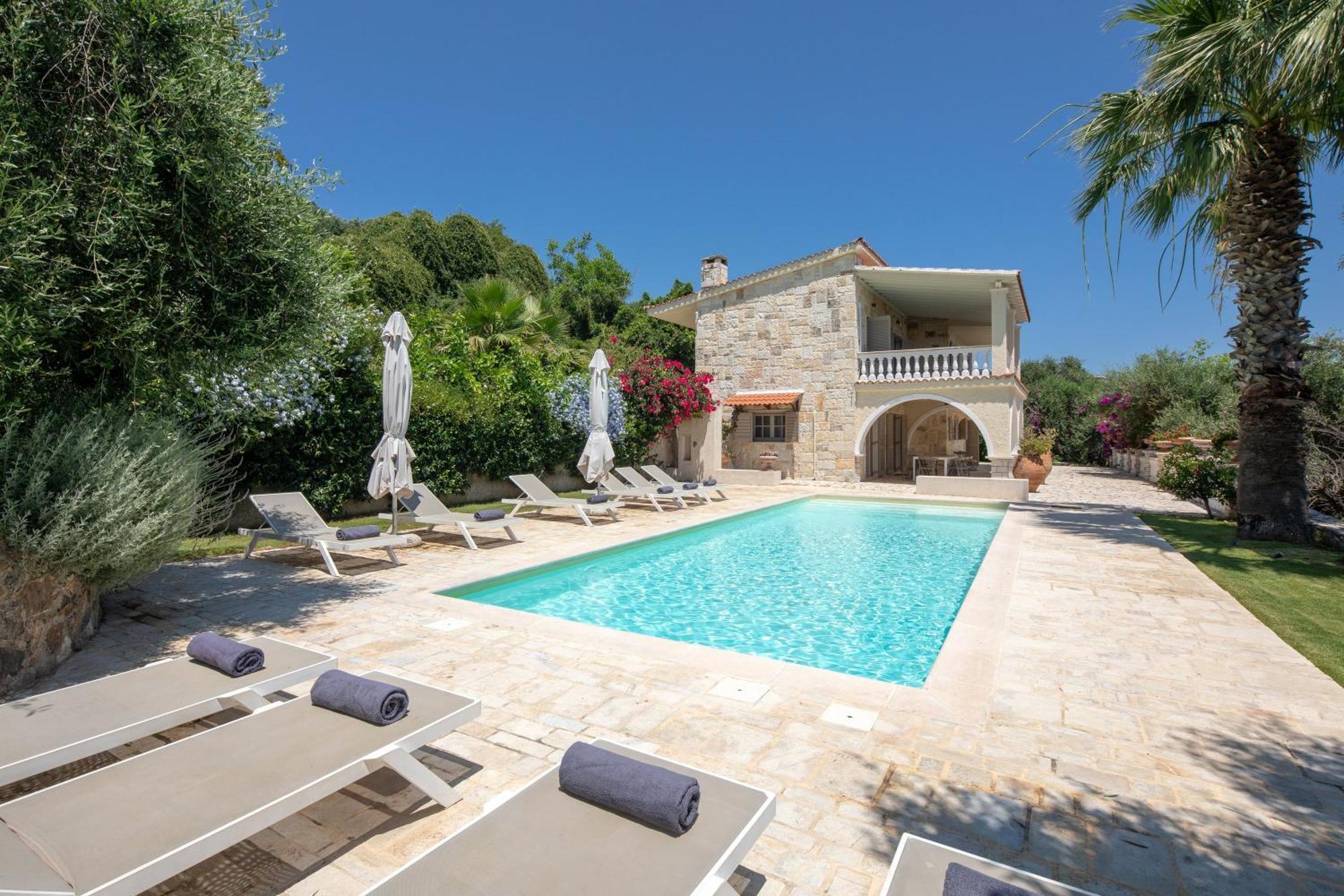 Ionian Garden Villas - Villa Pietra 贝尼蔡斯 外观 照片