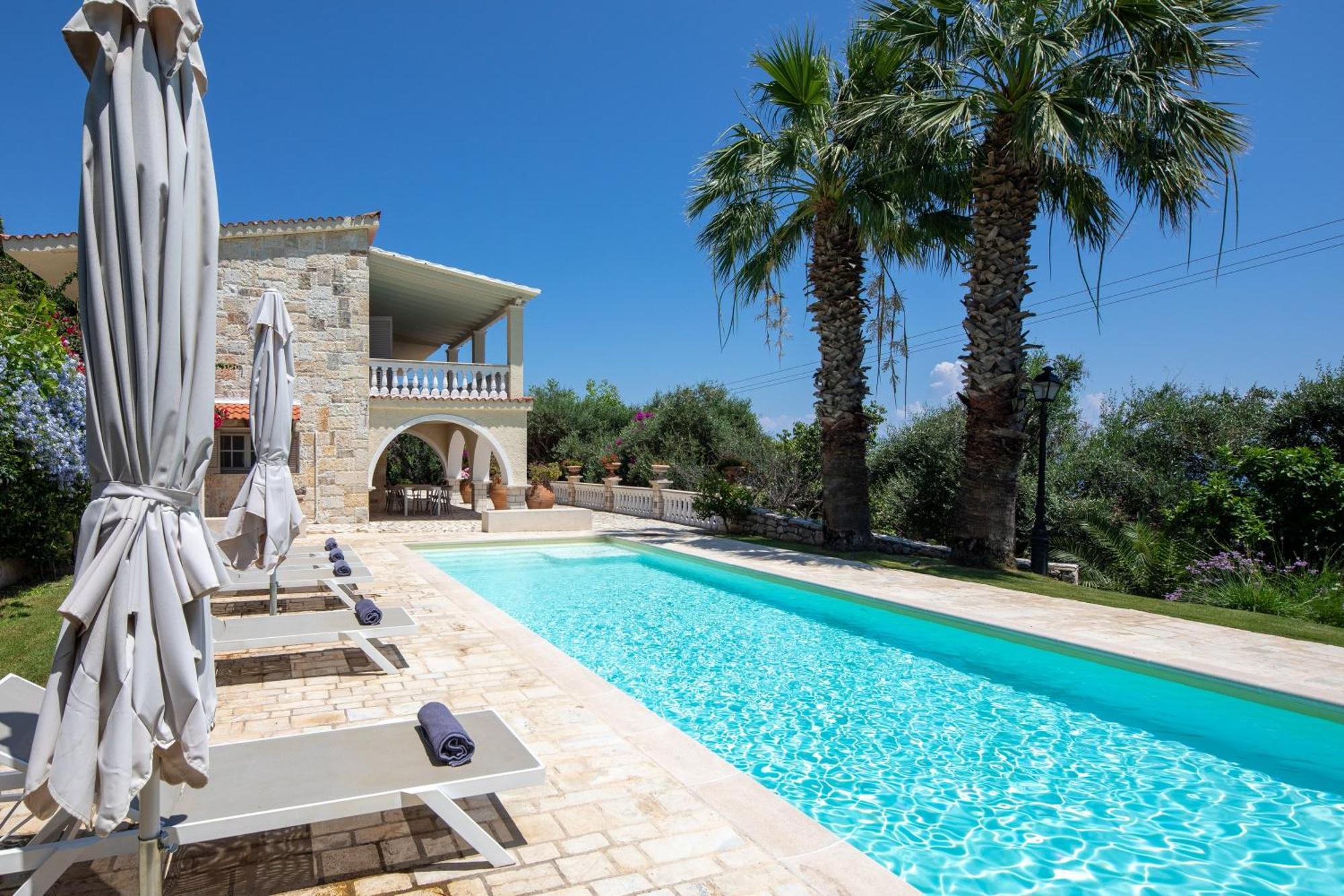 Ionian Garden Villas - Villa Pietra 贝尼蔡斯 外观 照片
