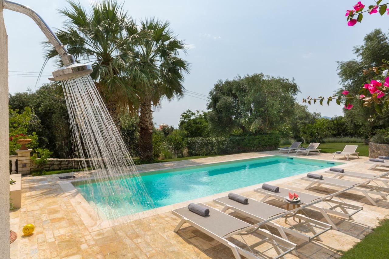 Ionian Garden Villas - Villa Pietra 贝尼蔡斯 外观 照片