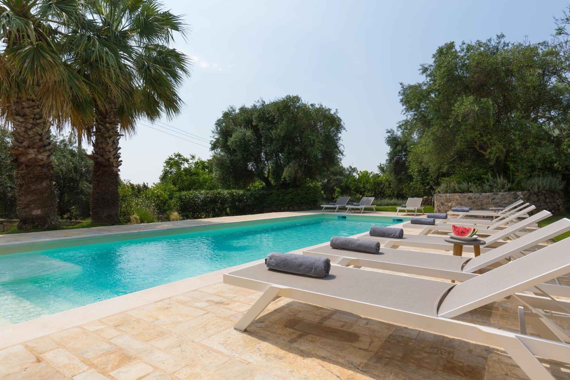 Ionian Garden Villas - Villa Pietra 贝尼蔡斯 外观 照片