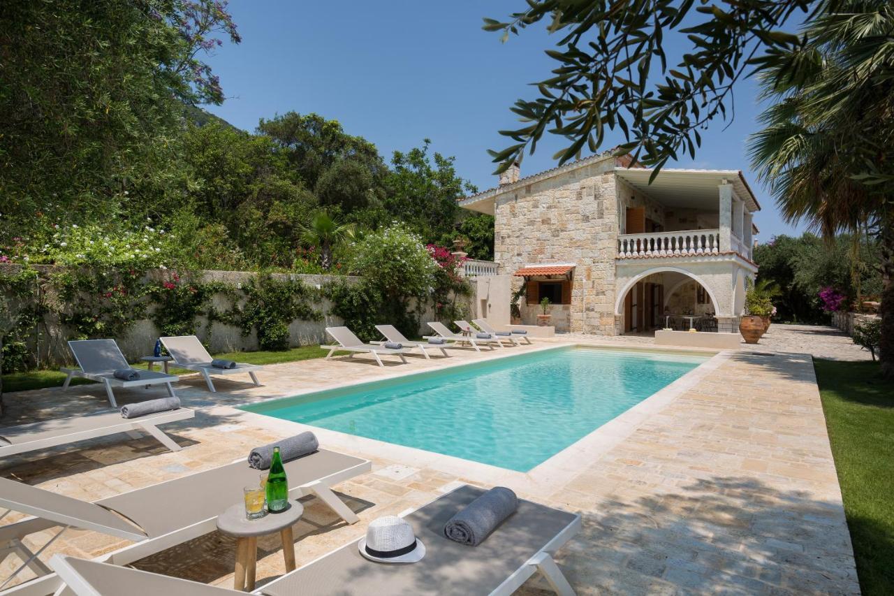 Ionian Garden Villas - Villa Pietra 贝尼蔡斯 外观 照片